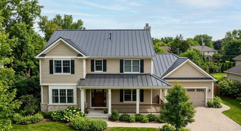 Steel Roof Replacement in Sandy Lake, PA
