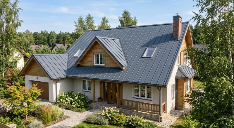Steel Roof Replacement in Volant, PA
