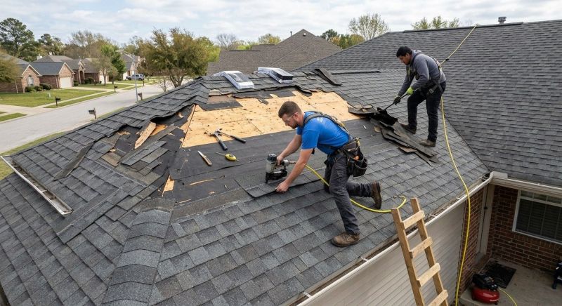 Storm Damage Roof Repair in Clintonville, PA