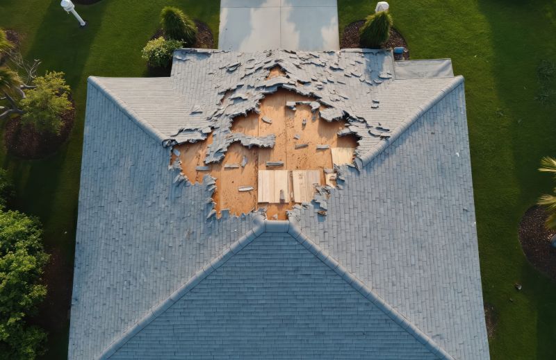 Storm Damage Roof Repair in Franklin, PA