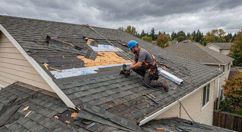 Storm Damage Roof Repair in Mercer County, PA