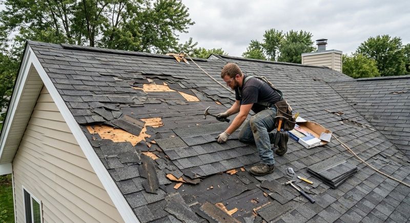 Storm Damage Roof Repair in Mercer County, PA