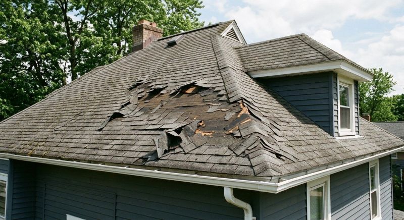 Storm Damage Roof Repair in West Sunbury, PA