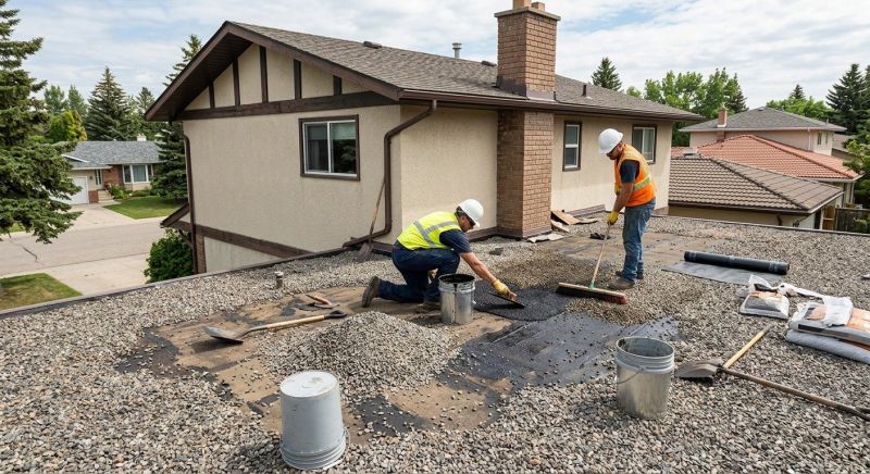 Tar And Gravel Roof Repair in Butler County, PA