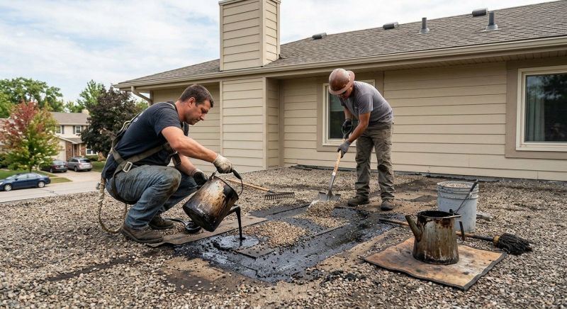 Tar And Gravel Roof Repair in New Wilmington, PA