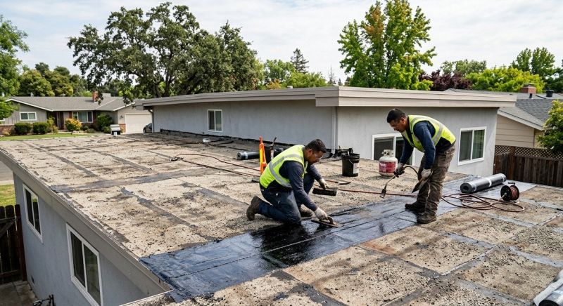 Tar Roof Repair in Clintonville, PA