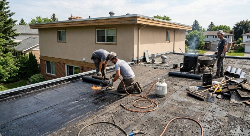 Tar Roof Repair in Greenville, PA