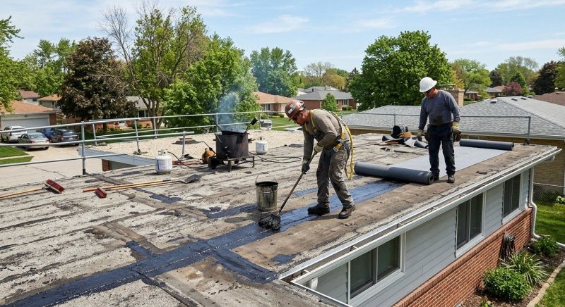 Tar Roof Repair in Kennerdell, PA