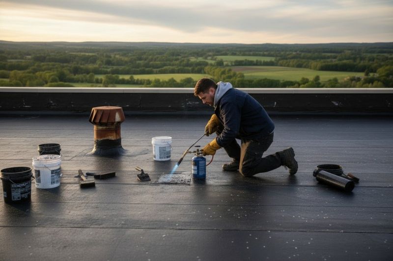 Tar Roofing Repair in Grove City, PA