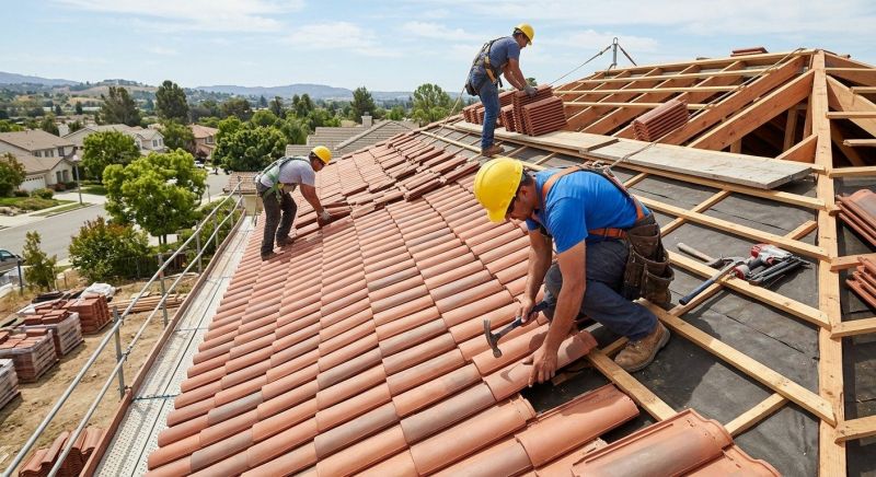 Tile Roof Installation in Volant, PA