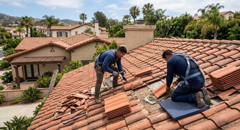 Tile Roof Repair in Clintonville, PA
