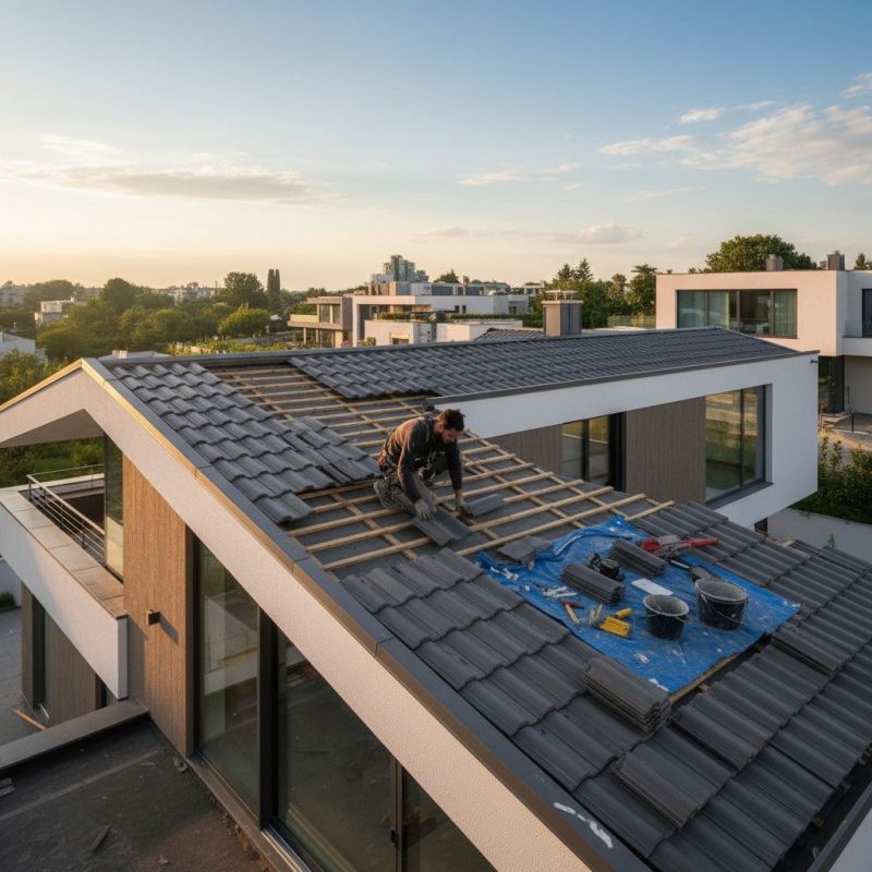 Tile Roof Repair in Ellwood City, PA