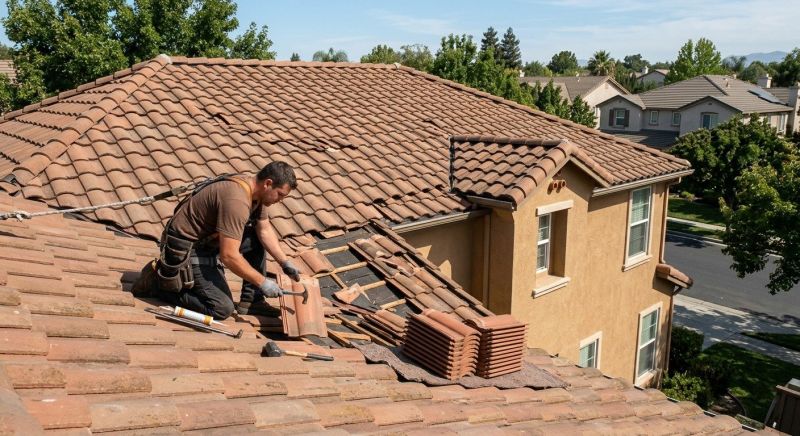Tile Roof Repair in Harmony, PA