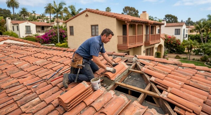 Tile Roof Repair in Hermitage, PA