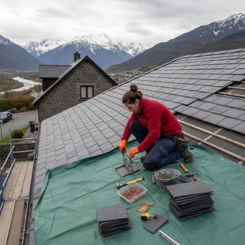 Tile Roof Repair in Sandy Lake, PA