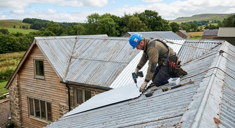 Tin Roof Repair in Grove City, PA