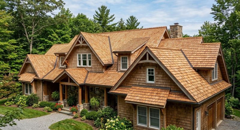 Wood Roofing Installation in Slippery Rock, PA