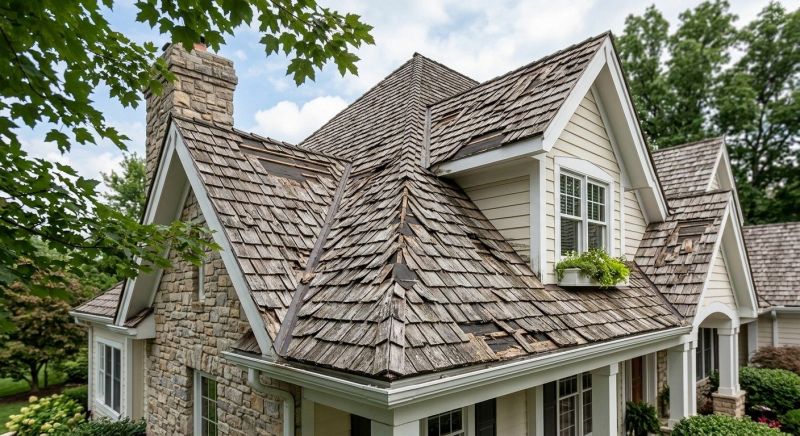 Wood Shake Roof Repair in Grove City, PA