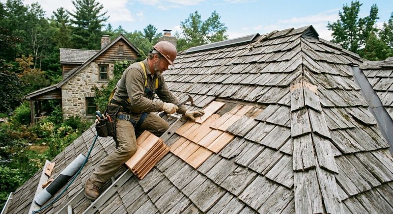 Wood Shake Roof Repair in New Castle, PA