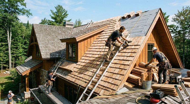 Wood Shake Roof Replacement in Clintonville, PA