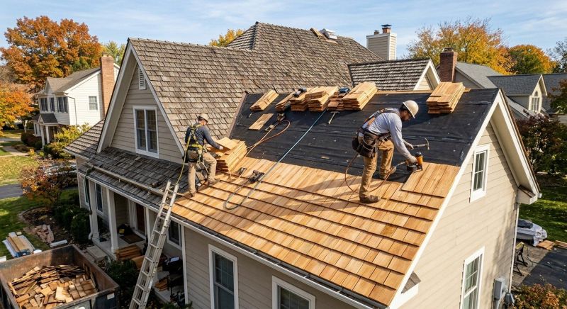 Wood Shake Roof Replacement in Greenville, PA