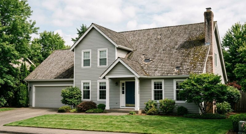 Wood Shingle Roof Replacement in Grove City, PA