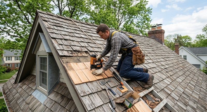 Wood Shingles Repair in Slippery Rock, PA
