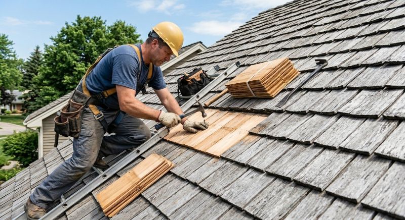Wood Shingles Repair in Volant, PA